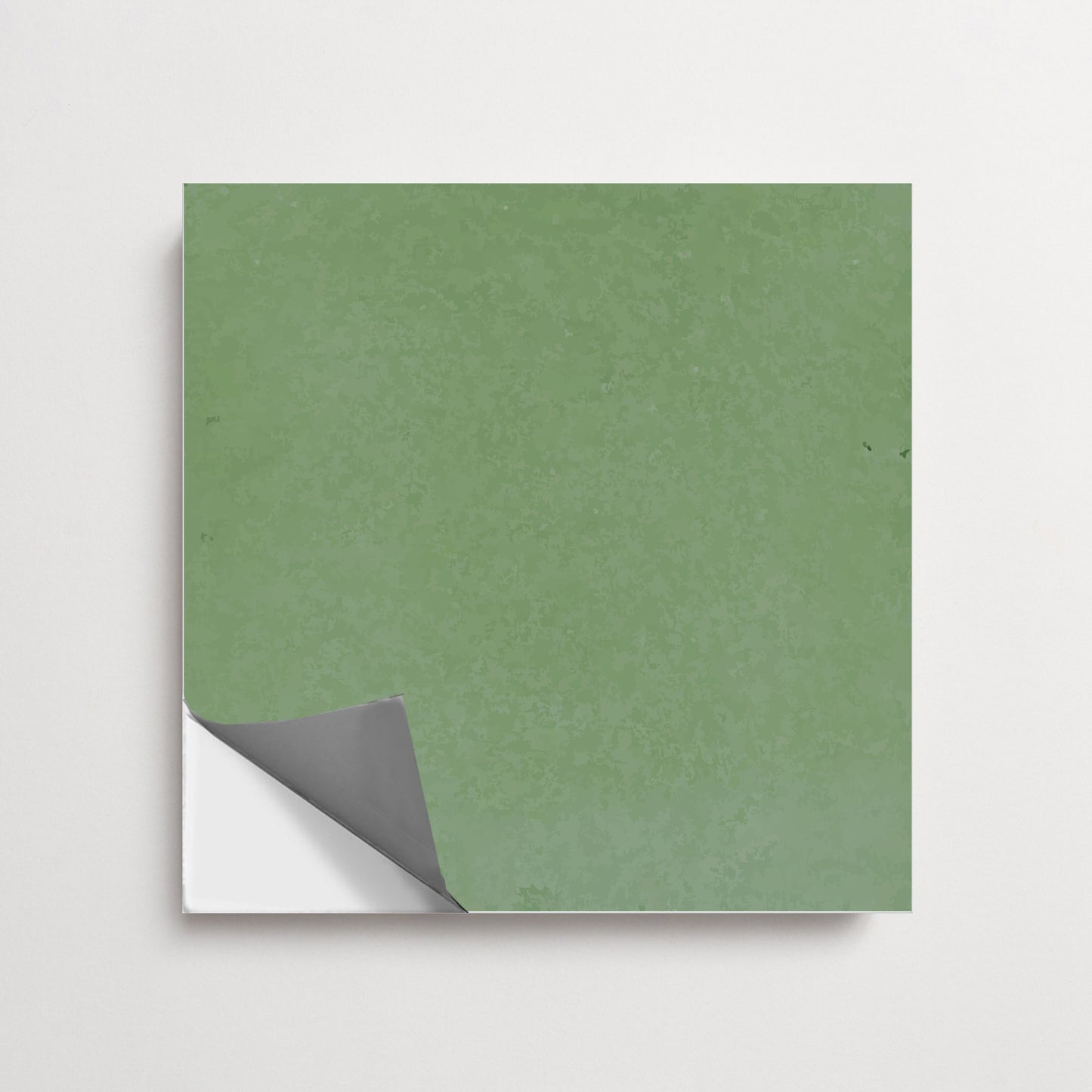 Sage & off White Checker Peel & Stick Tile